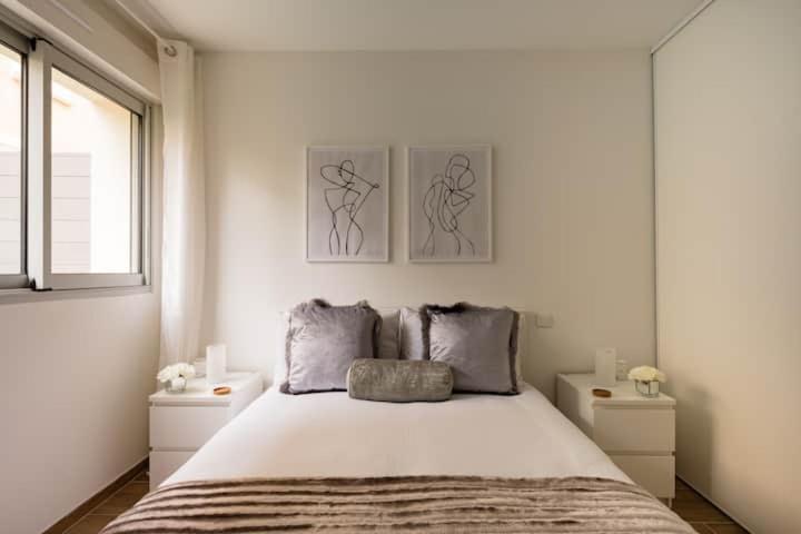 אנטיב Stylish New 1 Bedroom Apartment In Juan Les Pins מראה חיצוני תמונה